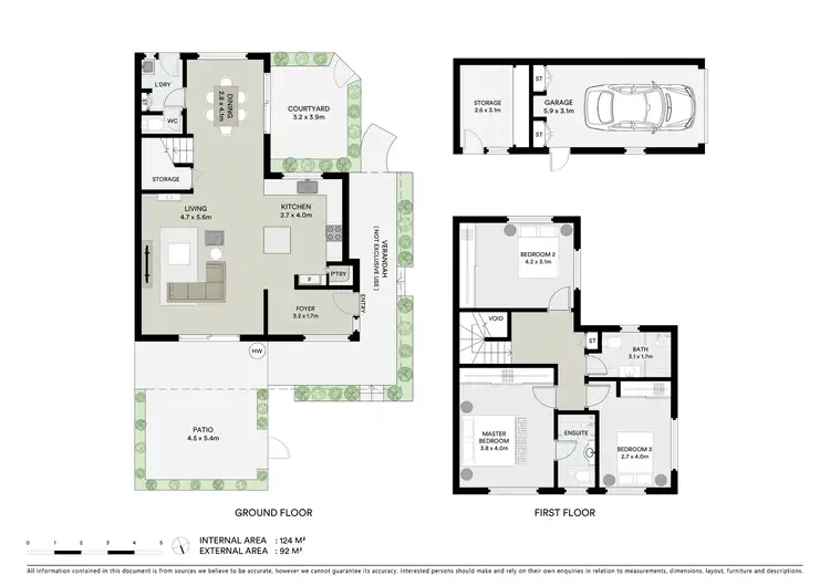 Floorplan of Homely townhouse listing, 1/15 The Cockleshell, Noosaville QLD 4566