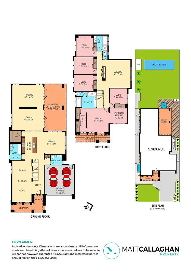 Floorplan of Homely house listing, 7 Regatta Avenue, Caringbah South NSW 2229