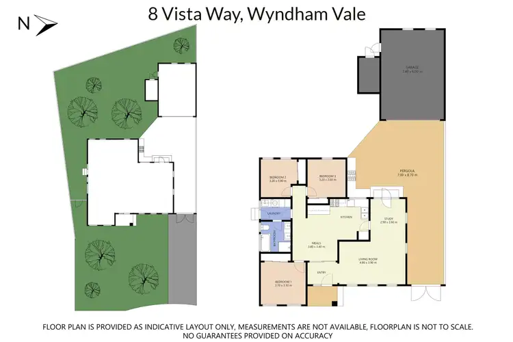 Floorplan of Homely house listing, 8 Vista Way, Wyndham Vale VIC 3024