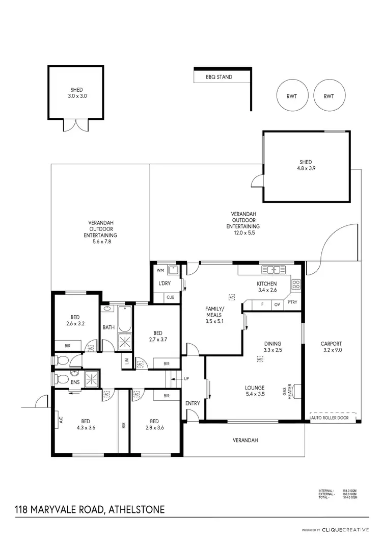 Floorplan of Homely house listing, 118 Maryvale Road, Athelstone SA 5076
