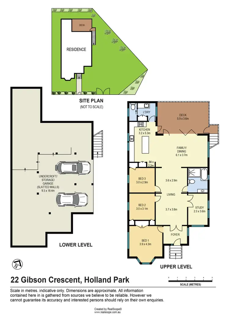 Floorplan of Homely house listing, 22 Gibson Crescent, Holland Park QLD 4121