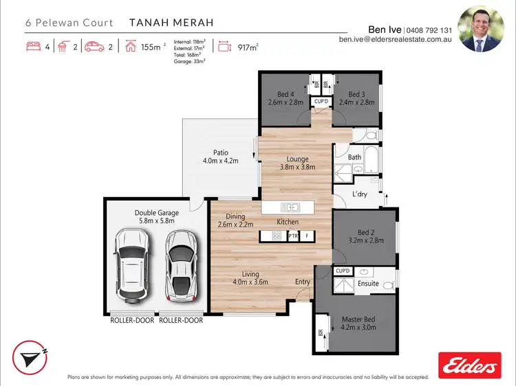 Floorplan of Homely house listing, 6 Pelewan Court, Tanah Merah QLD 4128
