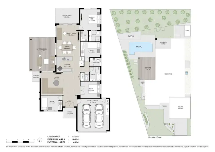 Floorplan of Homely house listing, 9 Dunstan Drive, Robina QLD 4226