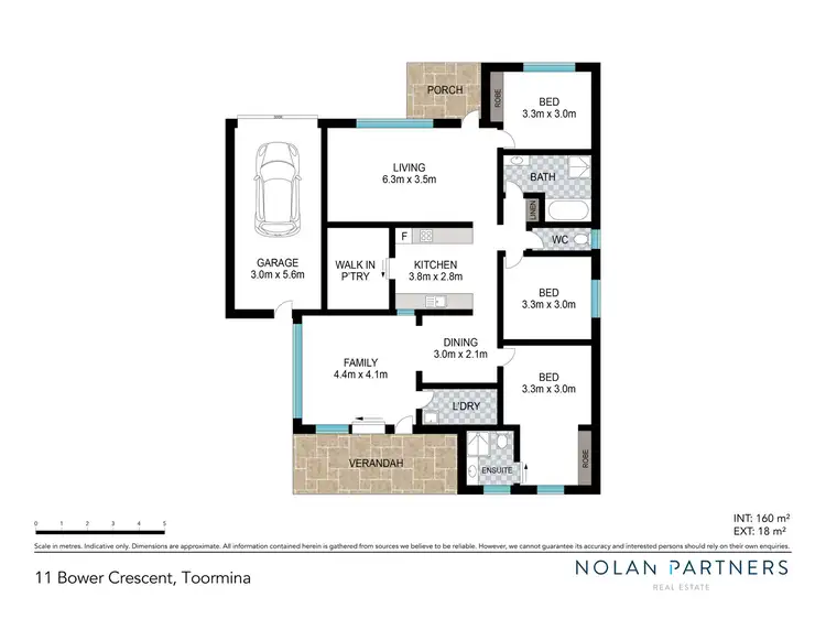 Floorplan of Homely house listing, 11 Bower Crescent, Toormina NSW 2452