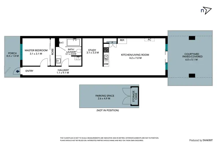 Floorplan of Homely apartment listing, 3/90 Epping Road, Epping VIC 3076