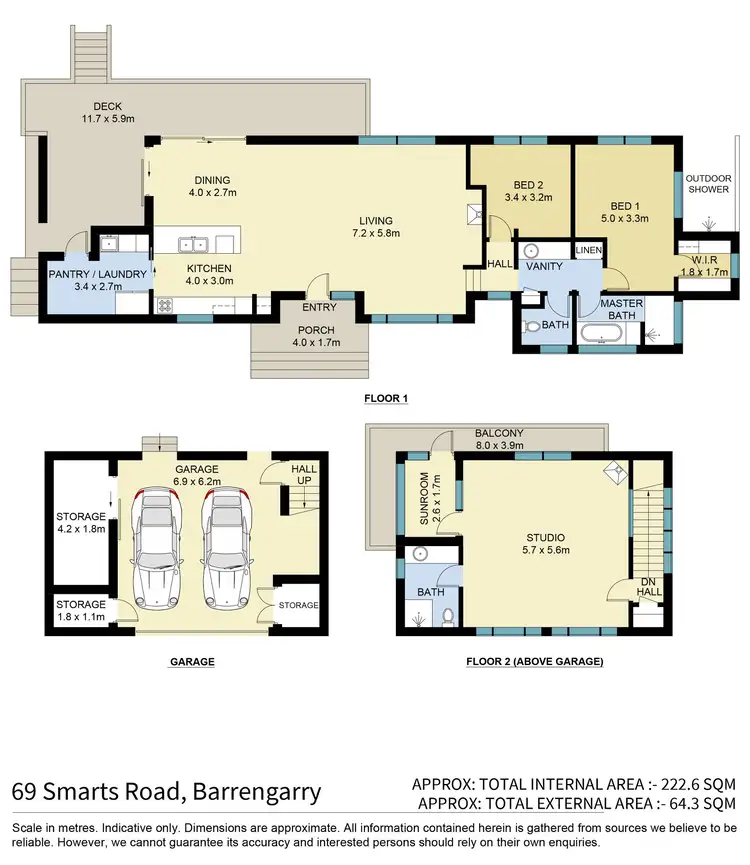 Floorplan of Homely house listing, 69 Smarts Road, Kangaroo Valley NSW 2577