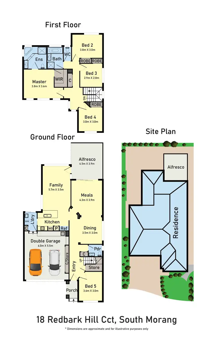 Floorplan of Homely house listing, 18 Redbark Hill Circuit, South Morang VIC 3752