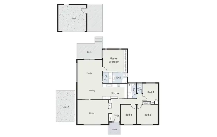 Floorplan of Homely house listing, 38 Gungurra Crescent, Rivett ACT 2611