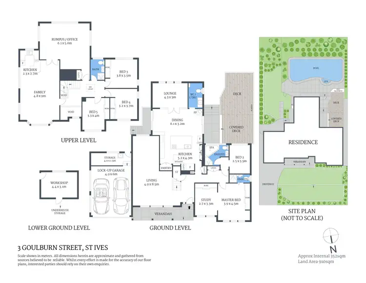 Floorplan of Homely house listing, 3 Goulburn Street, St Ives NSW 2075