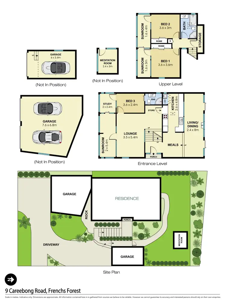 Floorplan of Homely house listing, 9 Careebong Road, Frenchs Forest NSW 2086
