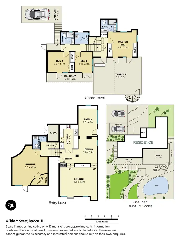 Floorplan of Homely house listing, 4 Eltham Street, Beacon Hill NSW 2100