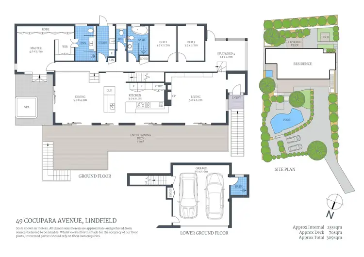 Floorplan of Homely house listing, 49 Cocupara Avenue, Lindfield NSW 2070