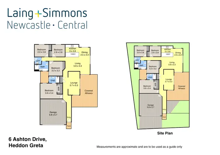 Floorplan of Homely house listing, 6 Ashton Drive, Heddon Greta NSW 2321