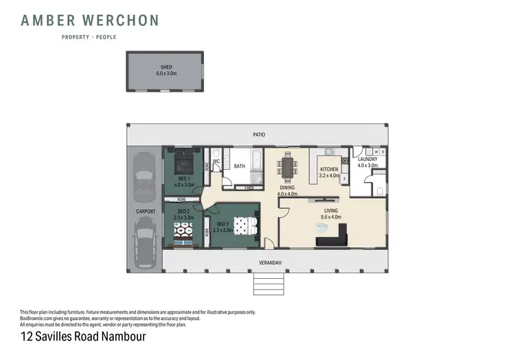 Floorplan of Homely house listing, 12 Savilles Road, Nambour QLD 4560