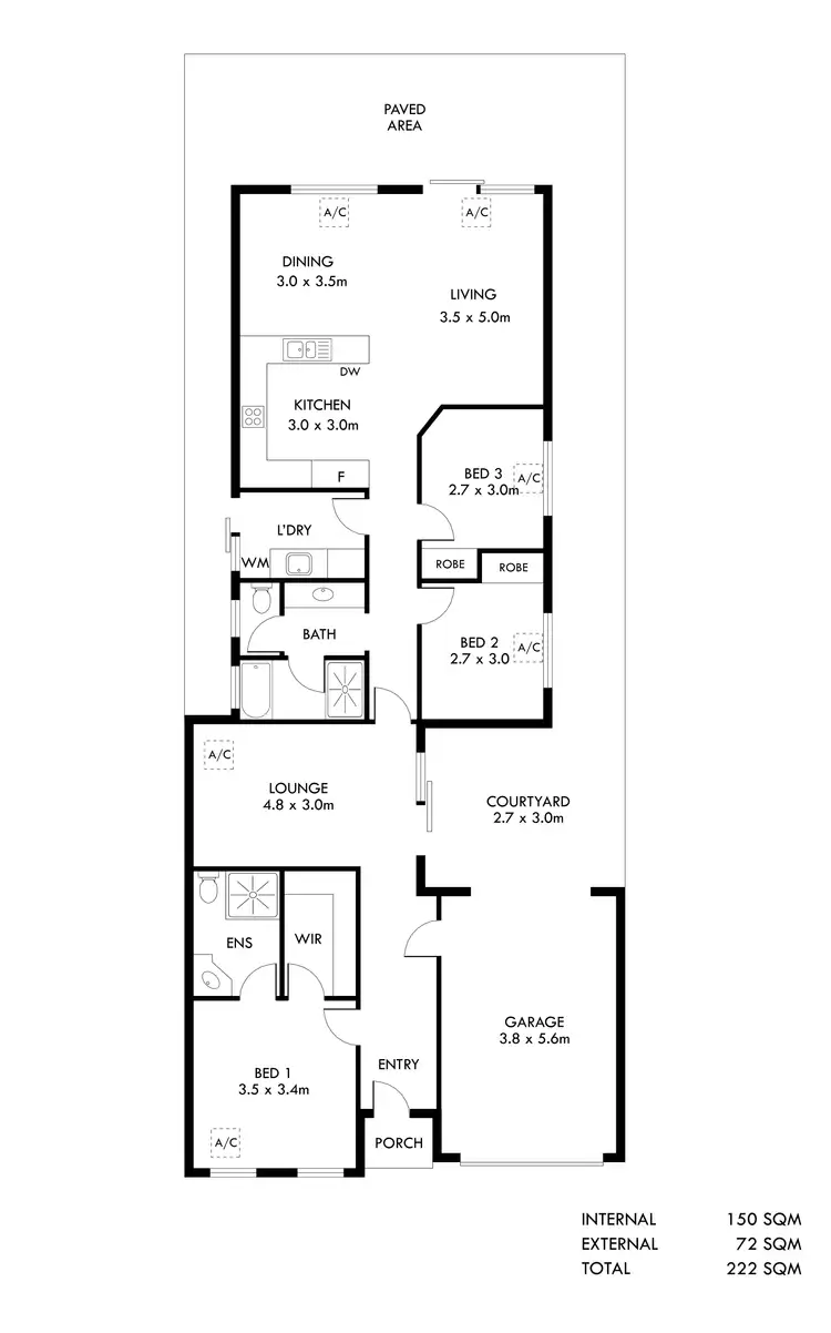 Floorplan of Homely house listing, 20 Coppin Street, Glengowrie SA 5044