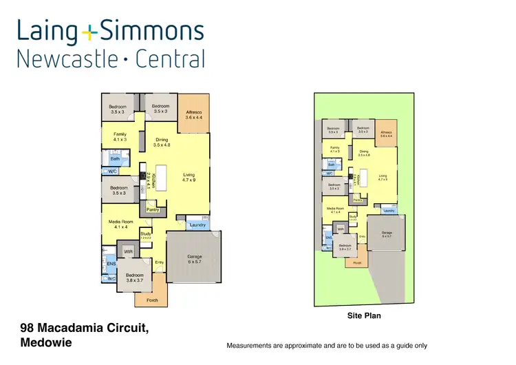Floorplan of Homely house listing, 98 Macadamia Circuit, Medowie NSW 2318