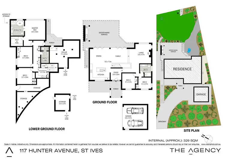 Floorplan of Homely house listing, 117 Hunter Avenue, St Ives NSW 2075