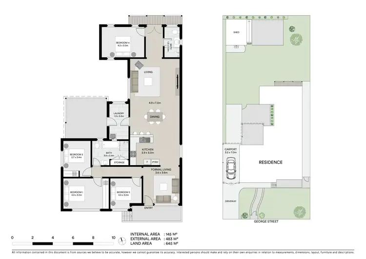 Floorplan of Homely house listing, 4 George Street, Wyong NSW 2259