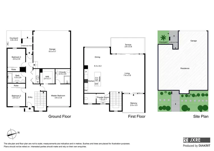 Floorplan of Homely townhouse listing, 5F Mackie Road, Bentleigh East VIC 3165