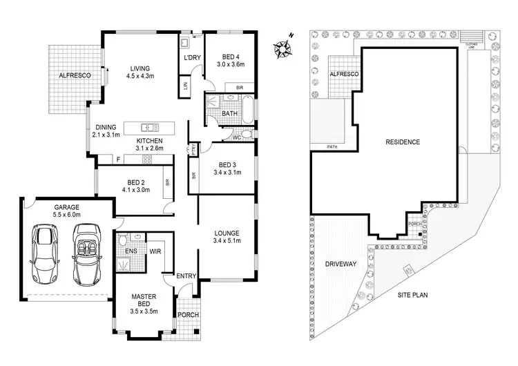 Floorplan of Homely house listing, 10 Liberty Crescent, Beveridge VIC 3753