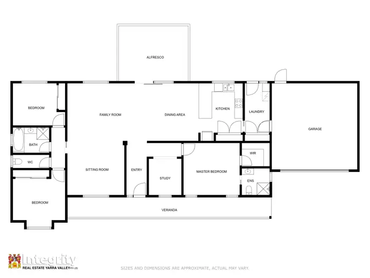 Floorplan of Homely house listing, 10 Creekside Drive, Flowerdale VIC 3717