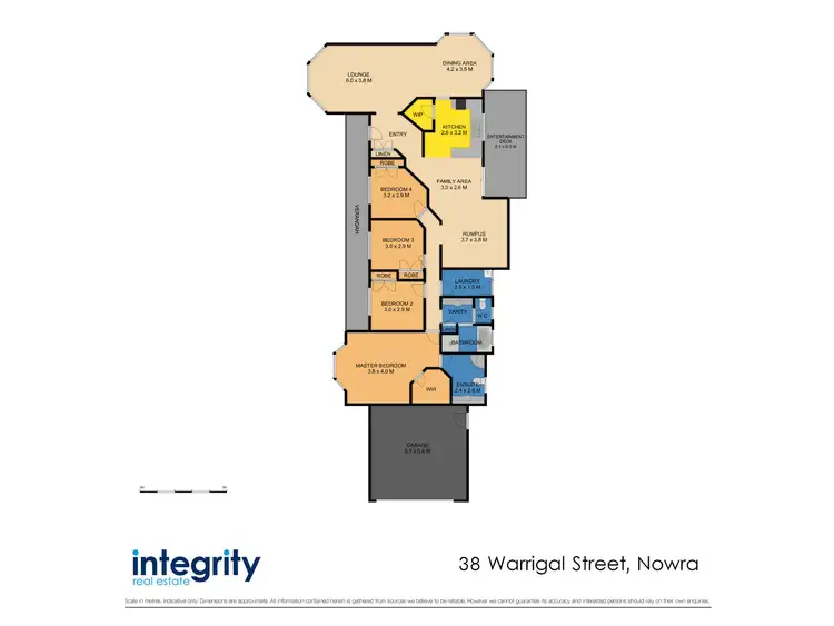 Floorplan of Homely house listing, 38 Warrigal Street, Nowra NSW 2541