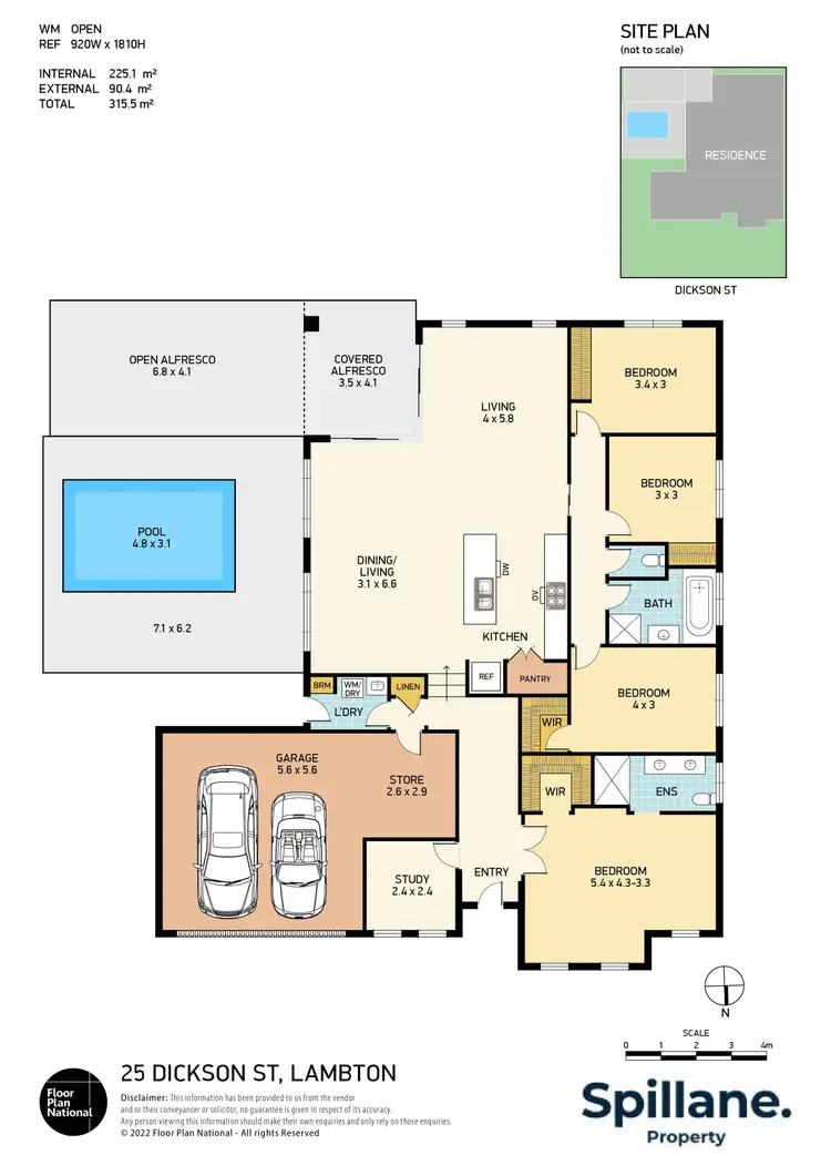 Floorplan of Homely house listing, 25 Dickson Street, Lambton NSW 2299