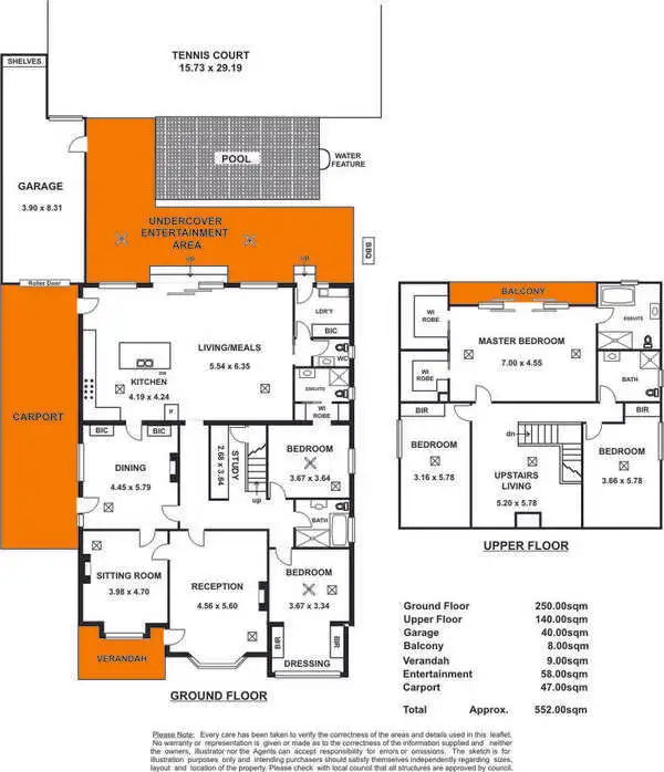 Floorplan of Homely house listing, 3 Bakewell Street, Tusmore SA 5065