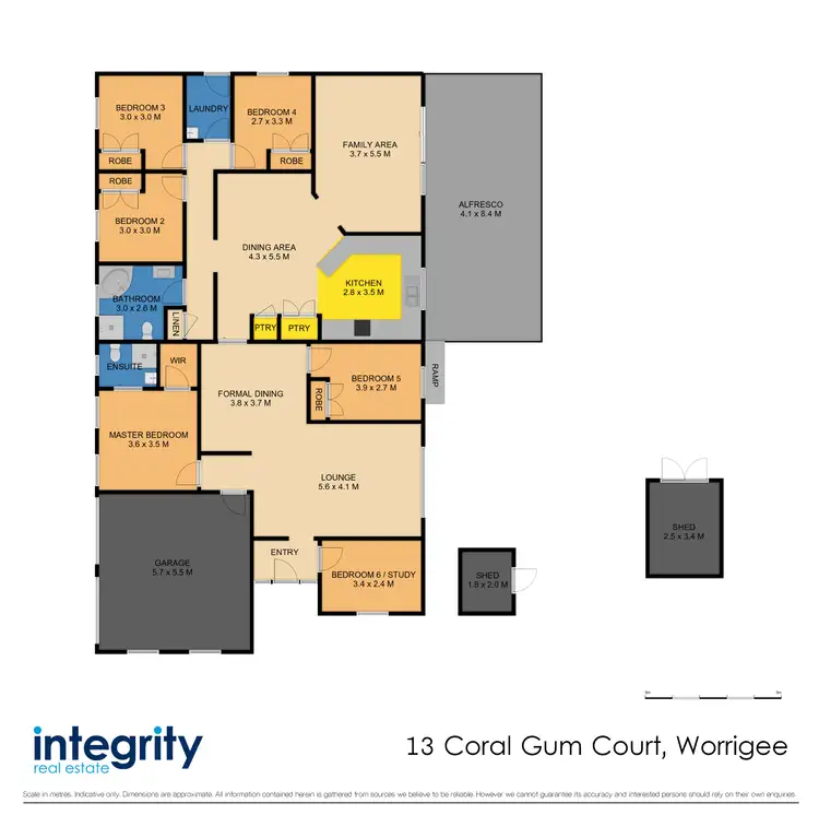 Floorplan of Homely house listing, 13 Coral Gum Court, Worrigee NSW 2540