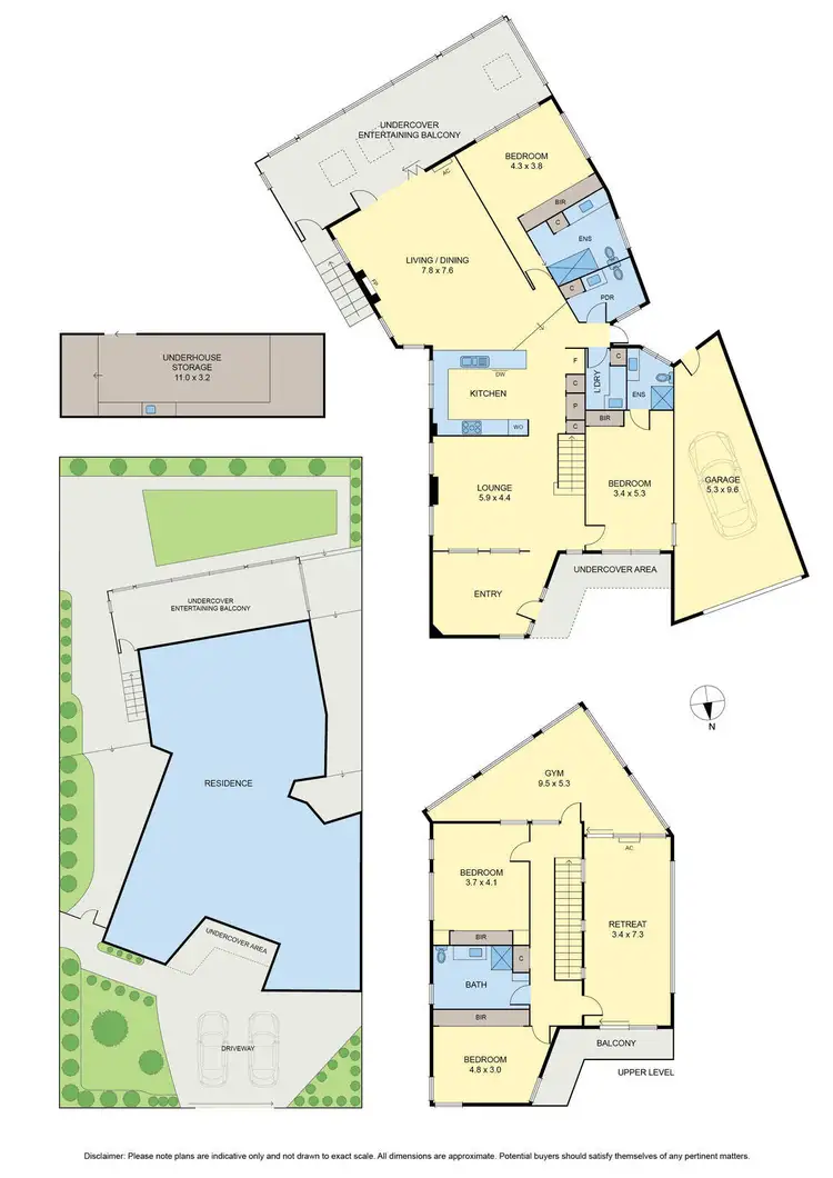 Floorplan of Homely house listing, 43 Woodland Street, Essendon VIC 3040