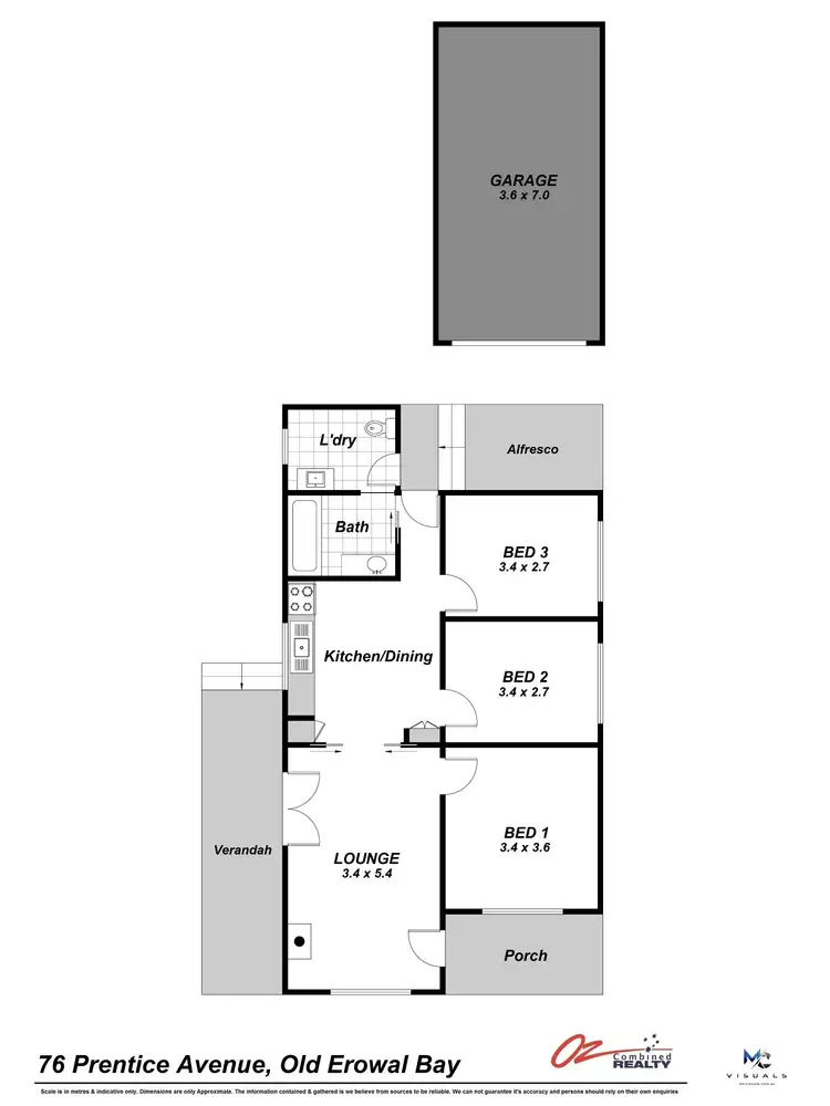 Floorplan of Homely house listing, 76 Prentice Avenue, Old Erowal Bay NSW 2540