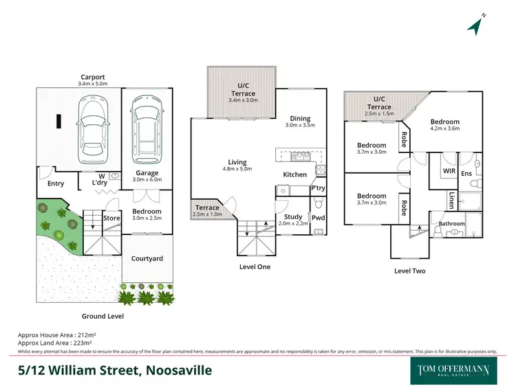 Floorplan of Homely unit listing, 5/12 William Street, Noosaville QLD 4566