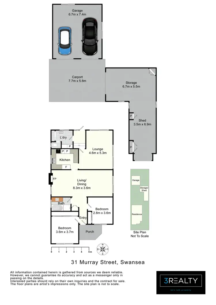 Floorplan of Homely house listing, 31 Murray Street, Swansea NSW 2281