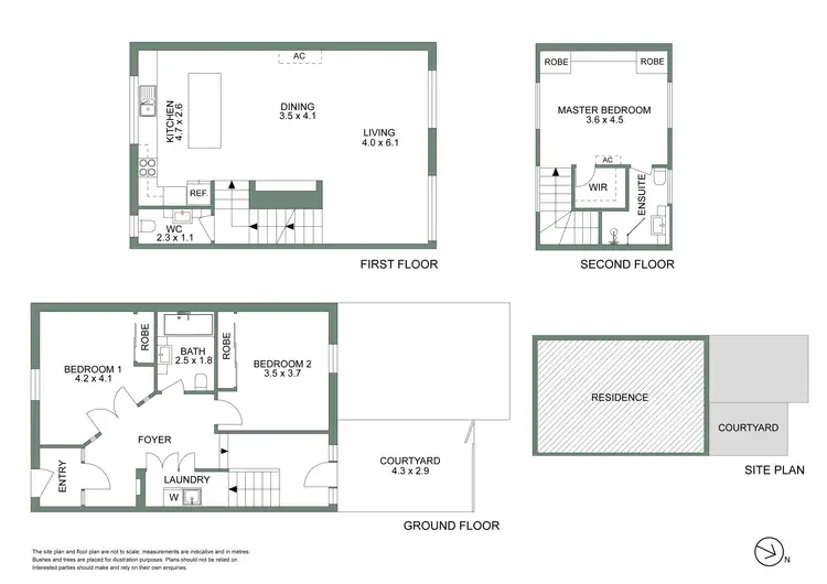 Floorplan of Homely house listing, 64A Tinning Street, Brunswick VIC 3056