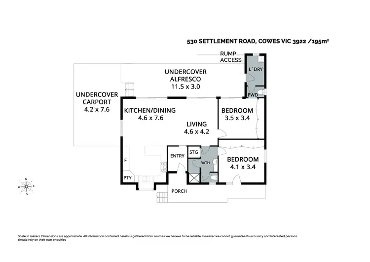 Floorplan of Homely house listing, 530 Settlement Road, Cowes VIC 3922