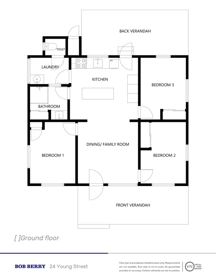 Floorplan of Homely house listing, 24 Young Street, Dubbo NSW 2830