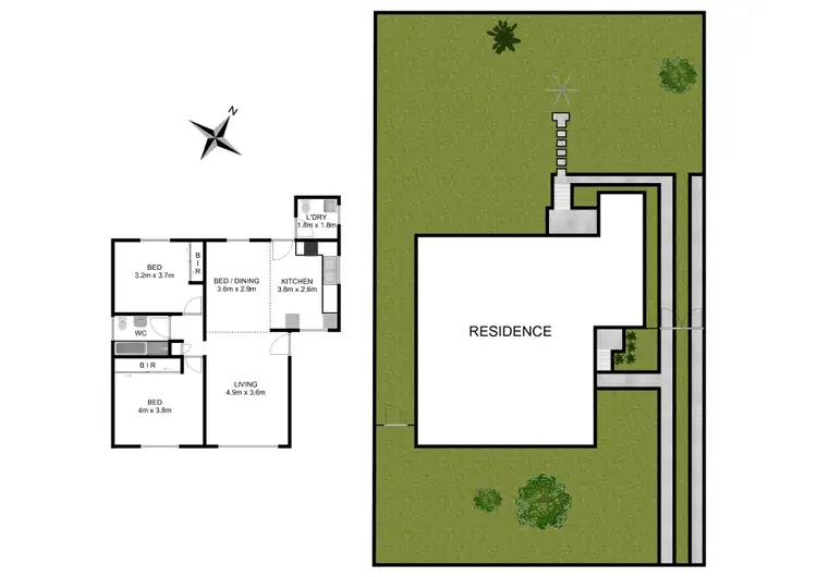 Floorplan of Homely house listing, 78 Lavinia Street, Seven Hills NSW 2147