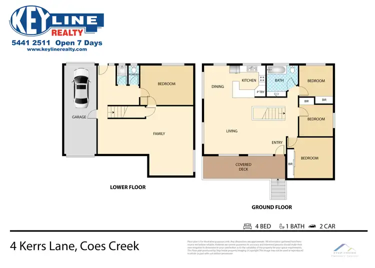 Floorplan of Homely house listing, 4 Kerrs Lane, Coes Creek QLD 4560