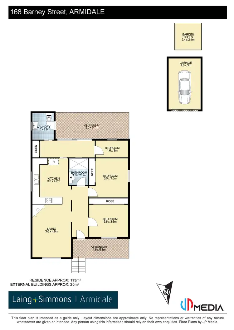Floorplan of Homely house listing, 168 Barney Street, Armidale NSW 2350