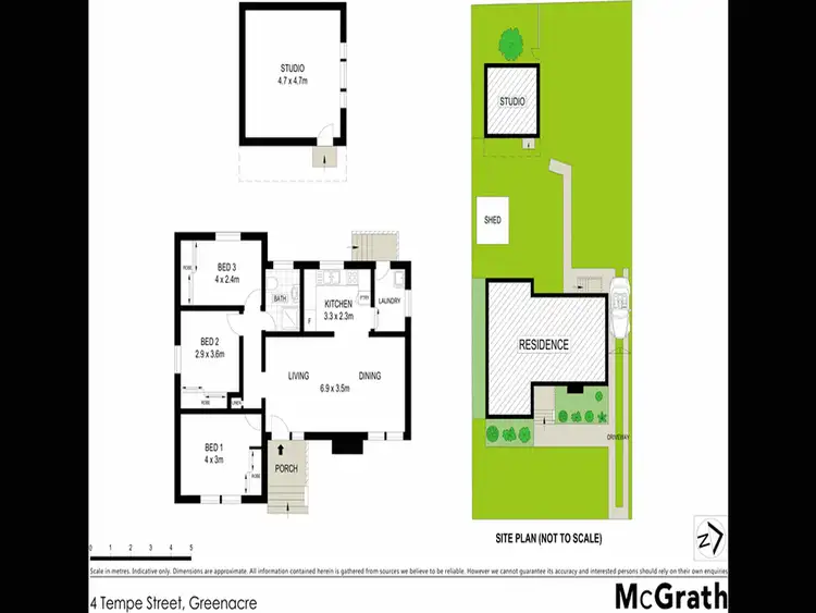 Floorplan of Homely house listing, 4 Tempe Street, Greenacre NSW 2190