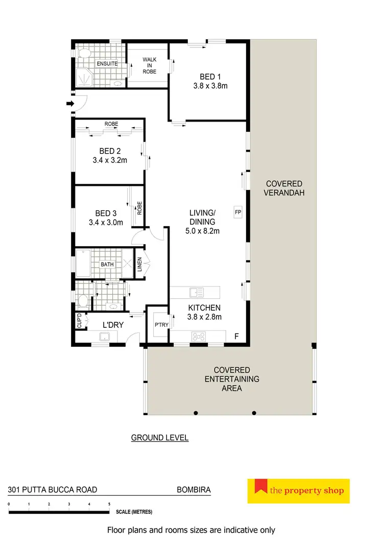Floorplan of Homely house listing, 301 Putta Bucca Road, Mudgee NSW 2850