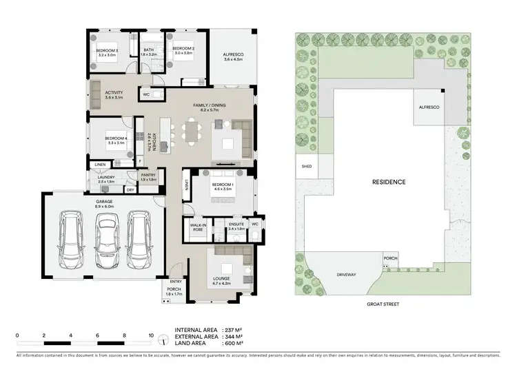 Floorplan of Homely house listing, 23 Groat Street, Lucas VIC 3350