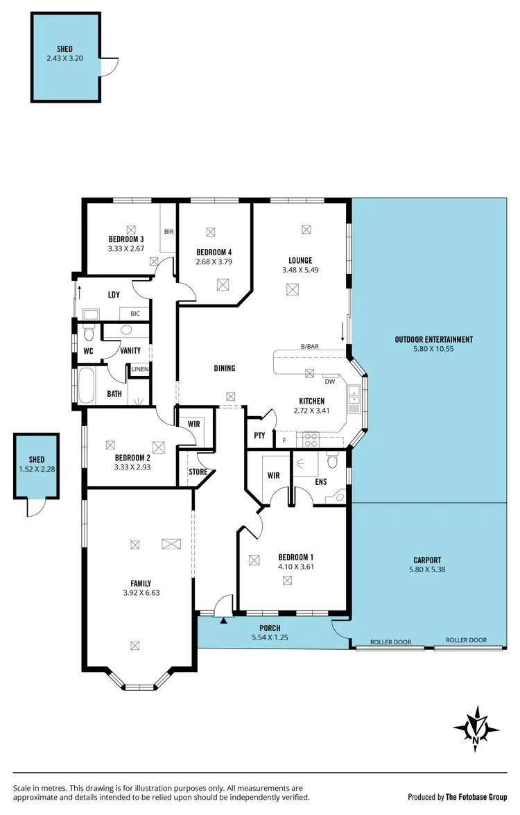 Floorplan of Homely house listing, 35 Nyrang Circuit, Woodcroft SA 5162