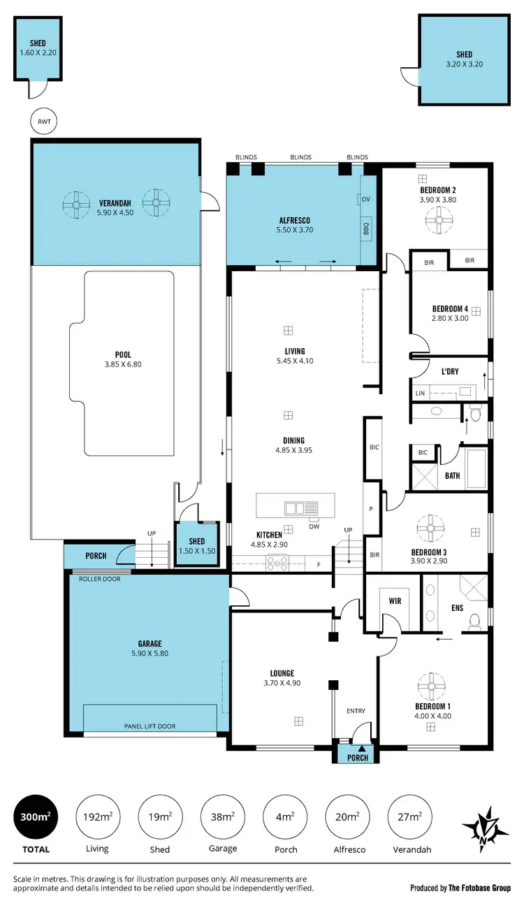 Floorplan of Homely house listing, 44 Bayley Circuit, Trott Park SA 5158