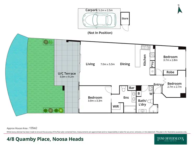 Floorplan of Homely unit listing, 4/8 Quamby Place, Noosa Heads QLD 4567