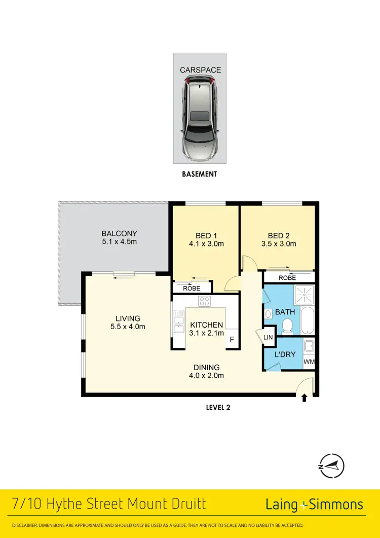 Floorplan of Homely unit listing, 7/10 Hythe Street, Mount Druitt NSW 2770