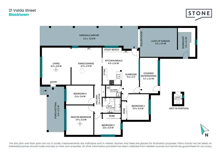 Floorplan of Homely house listing, 21 Valda Street, Blacktown NSW 2148