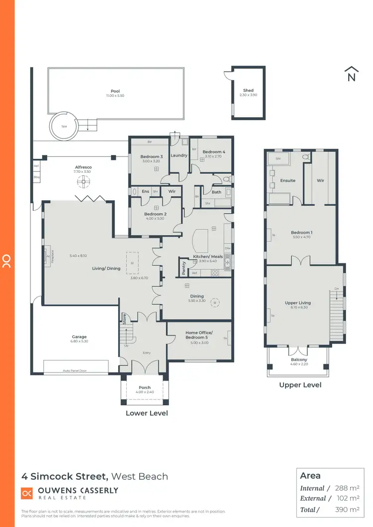 Floorplan of Homely house listing, 4 Simcock Street, West Beach SA 5024