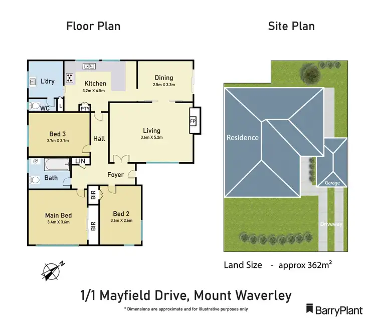 Floorplan of Homely unit listing, 1/1 Mayfield Drive, Mount Waverley VIC 3149