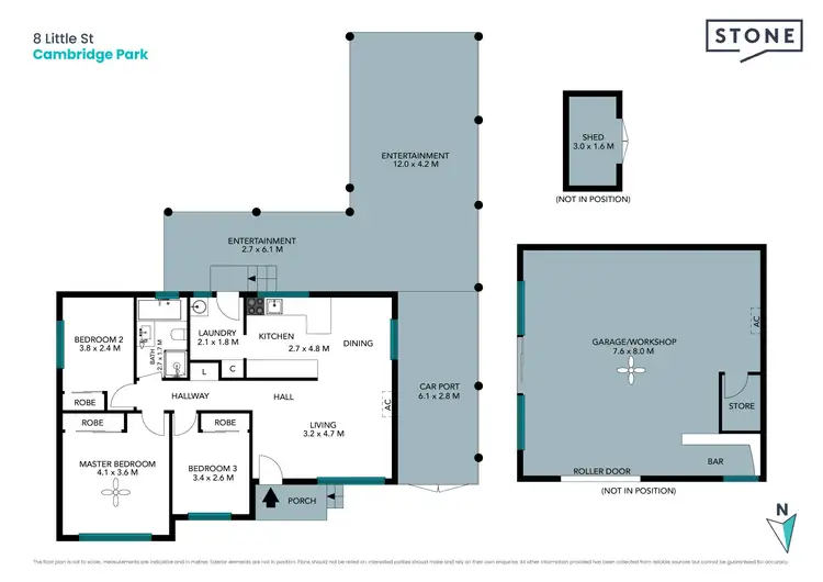 Floorplan of Homely house listing, 8 Little Street, Cambridge Park NSW 2747